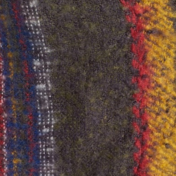 Treasure & Bond Brushed Stripe Blanket Wrap - Picture 5 of 6